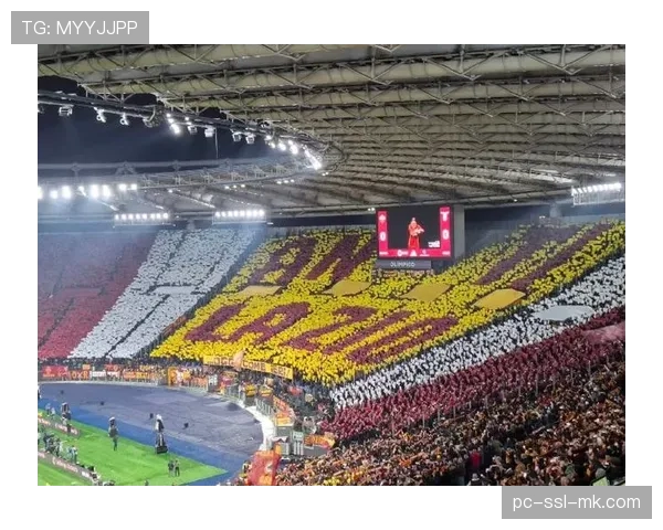 拜仁球迷看台展示巨型TIFO，声援球队防守